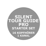 Silent Tour Guide Pro "HR TG Pro-1" | Starter Set