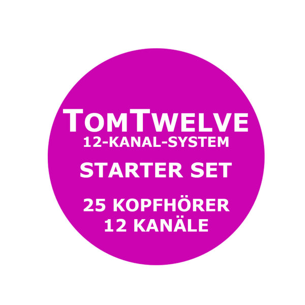 TomTwelve Silent Kopfhörer Set von Headphone Revolution