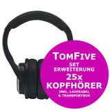 TomFive Set Erweiterung | 25x Kopfhörer